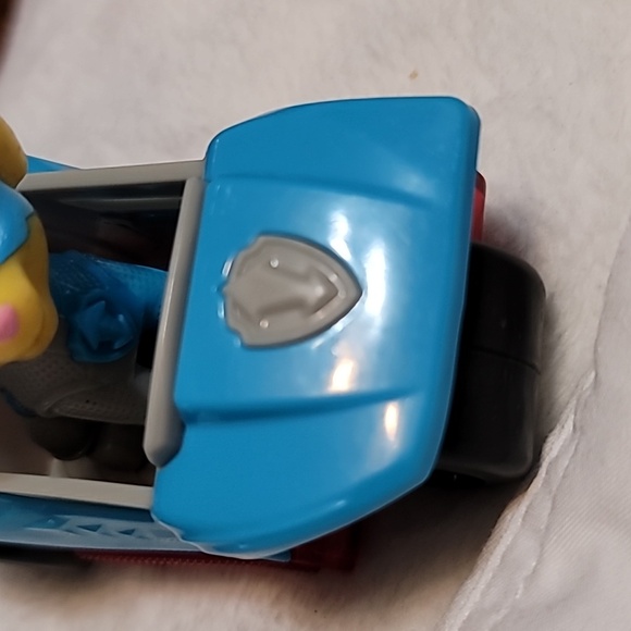 Paw Patrol Mighty Pups Super Paws Twins Power Split Trike Vehicle & Ella Figure - Picture 3 of 14